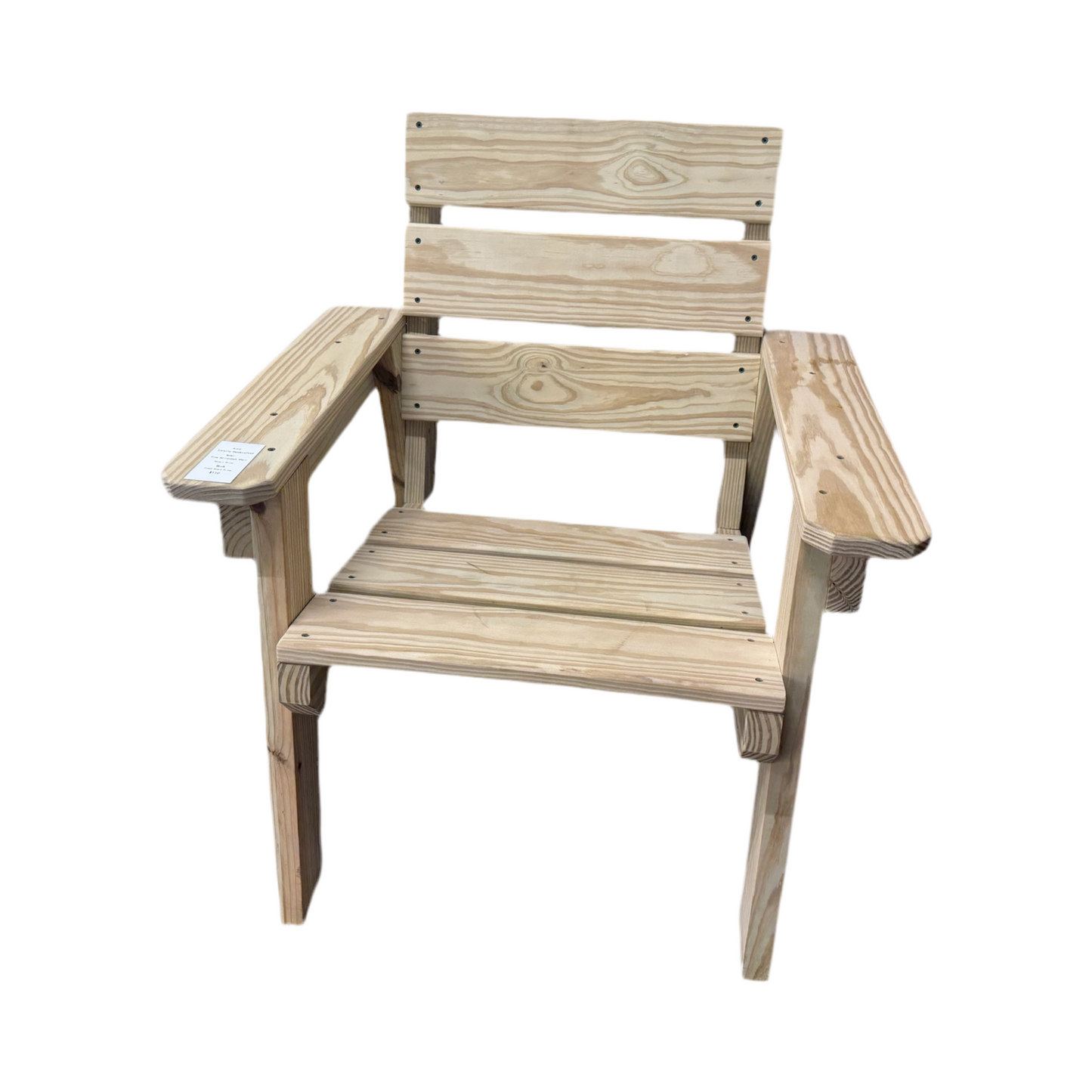 Handcrafted Pine Adirondack Chair