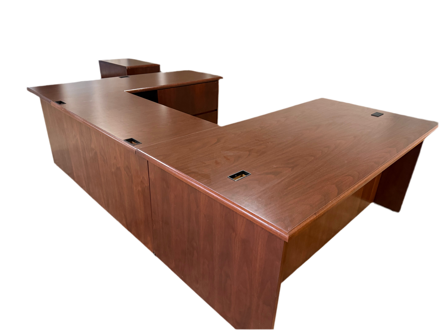 Mahogany Executive Desk w/ Extra Drawer