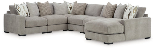 Aslan Court Sectional with Chaise -  Ashley Furniture Sectional