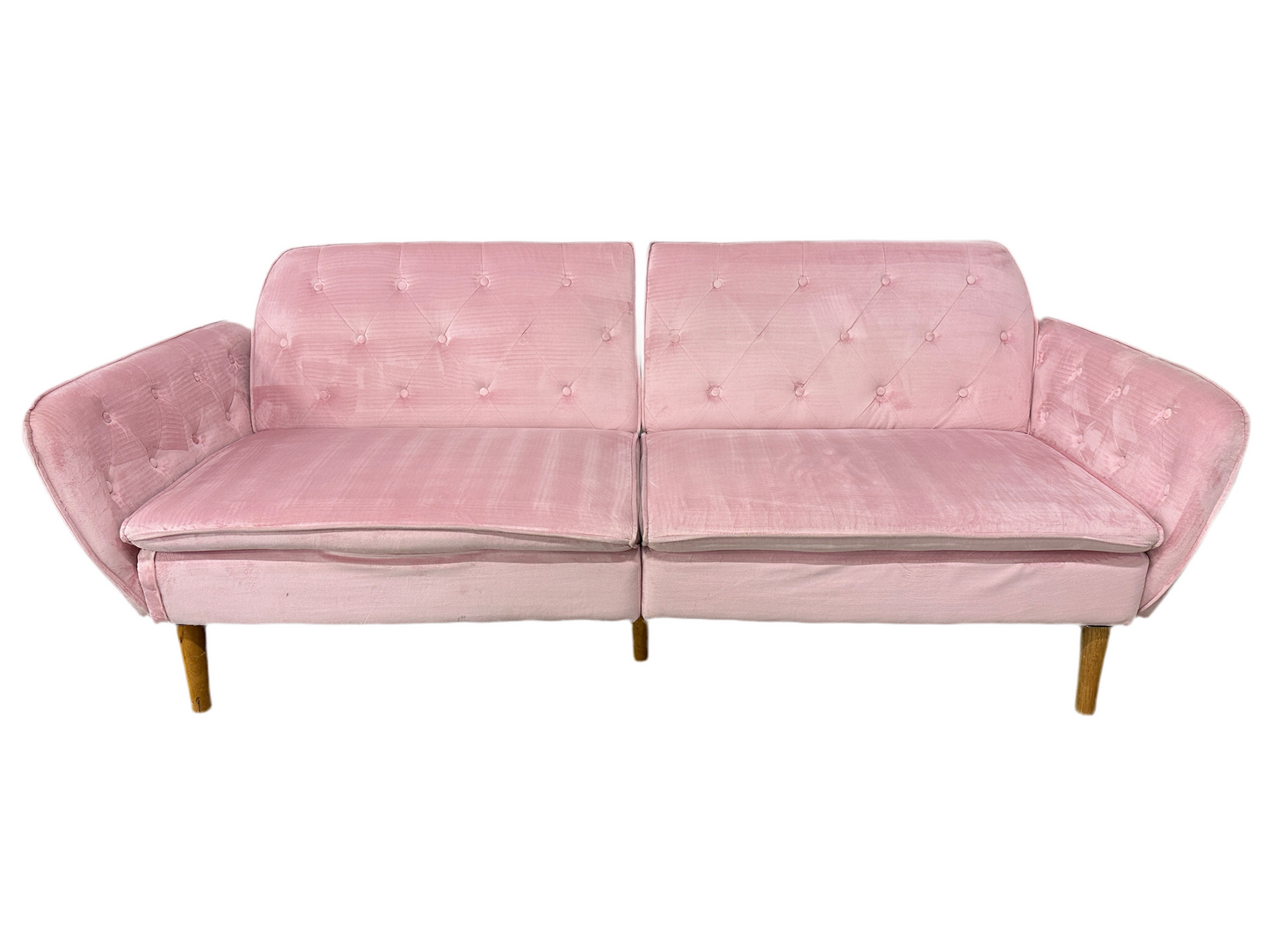 Novogratz Tallulah Velvet Memory Foam Futon