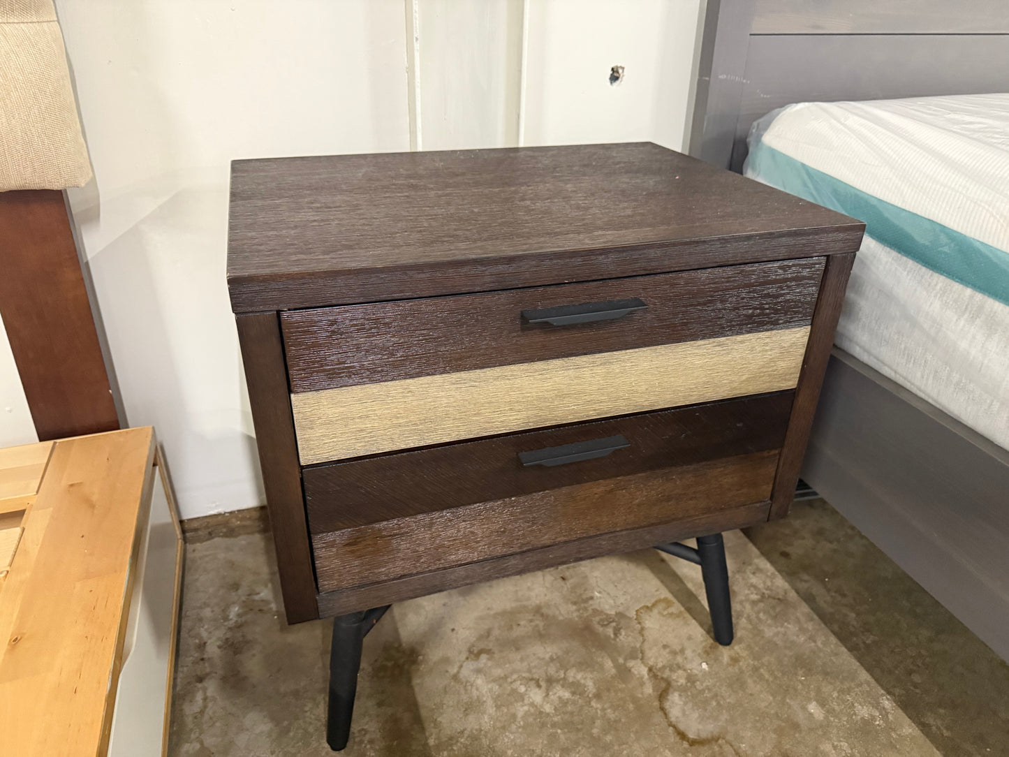 Midtown Loft Brown Nightstand