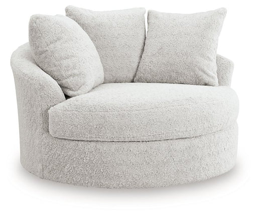 Cuddle Plush Oversized Swivel Accent Chair -  Ashley Furniture Chair  Fresh Start Furniture