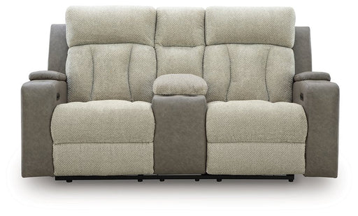 WhipLash Power Reclining Loveseat with Console Ashley Furniture Loveseat  Fresh Start Furniture