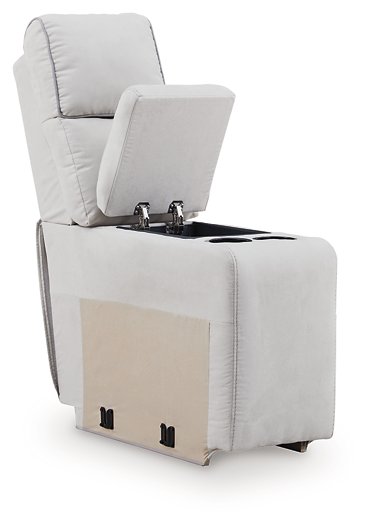 Social Pointe Reclining Sectional with Storage Console Ashley Furniture Sectional Fresh Start Furniture