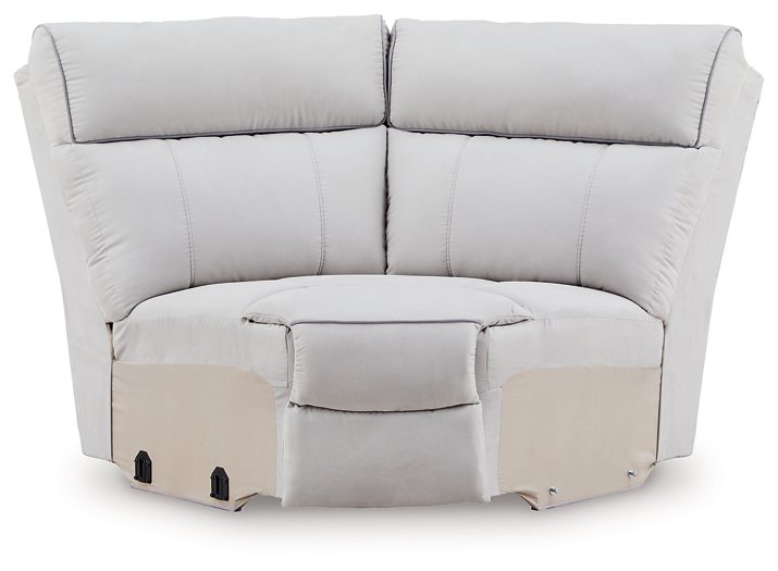 Social Pointe Reclining Sectional with Storage Console Ashley Furniture Sectional Fresh Start Furniture