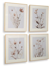 Chettings Wall Art (Set of 4) -  Ashley Furniture Wall Art  Fresh Start Furniture