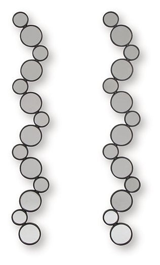 Vinler Accent Mirror Set (Set of 2) -  Ashley Furniture Mirror  Fresh Start Furniture