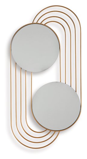 Warrenley Accent Mirror -Β  Ashley Furniture Mirror  Fresh Start Furniture