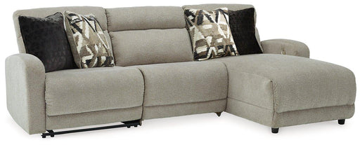 Colleyville Power Reclining Sectional with Chaise -  Ashley Furniture Sectional  Fresh Start Furniture
