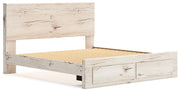Lawroy Panel Storage Bed -  Ashley Furniture Bed  Fresh Start Furniture