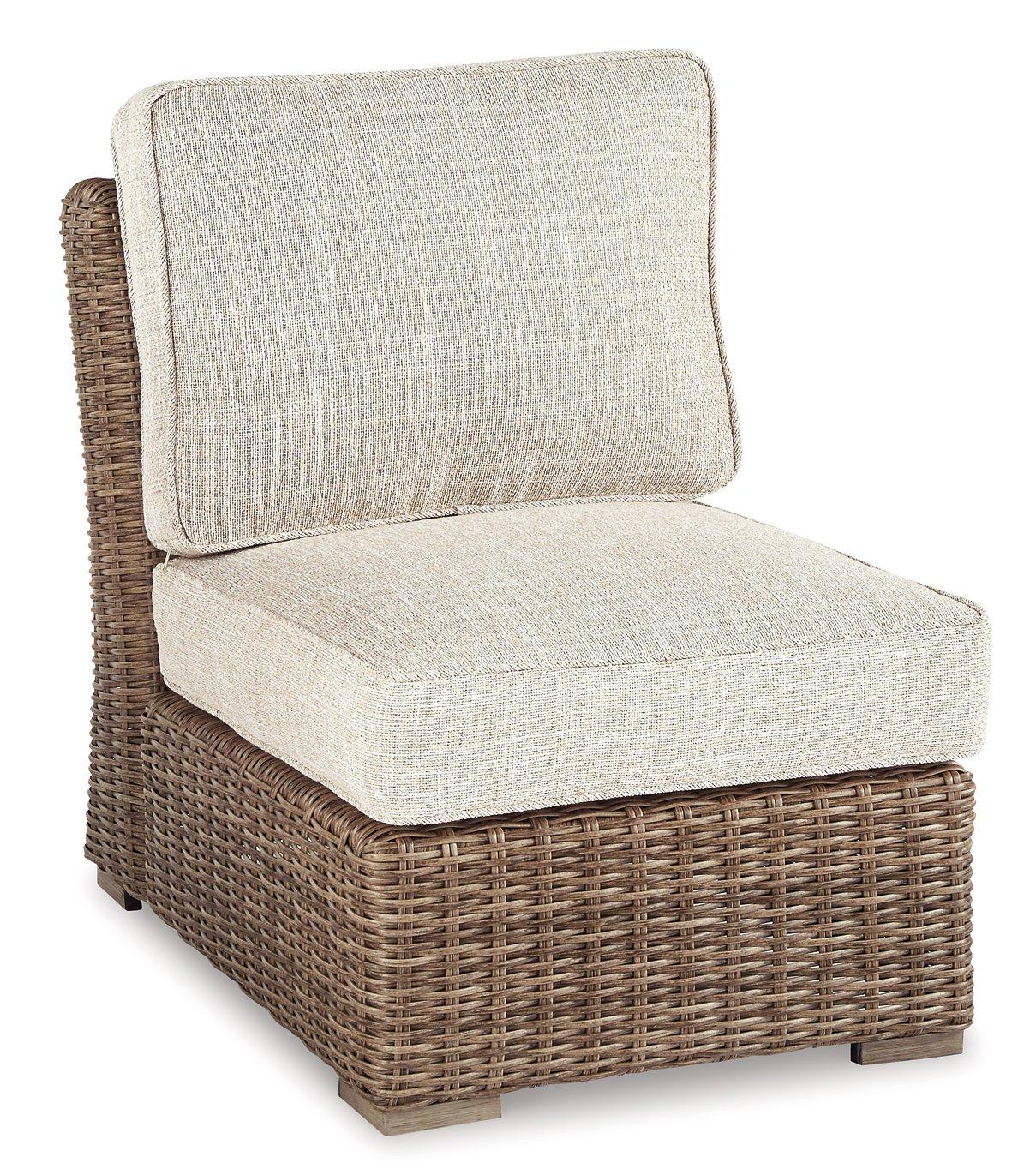 Beachcroft Outdoor Sofa, Lounge Chairs and Fire Pit - Ashley Furniture Outdoor Dining Set