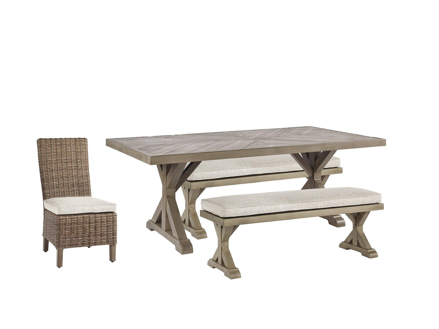 Beachcroft Outdoor Dining Set - Ashley Furniture Outdoor Dining Set