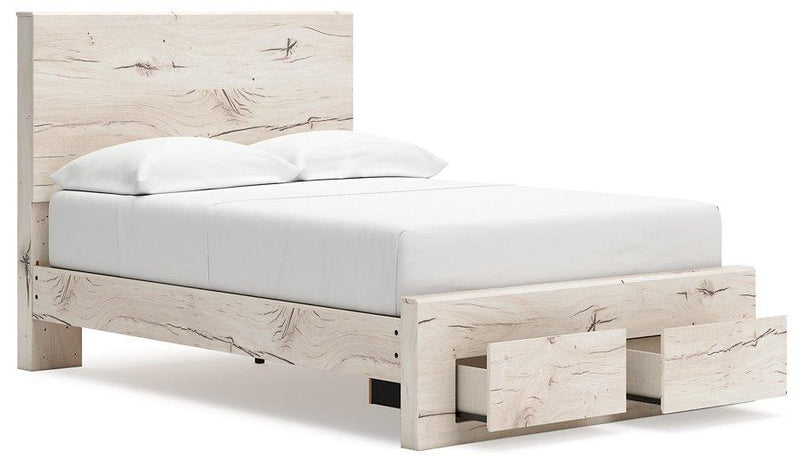 Lawroy Panel Storage Bed -  Ashley Furniture Bed  Fresh Start Furniture
