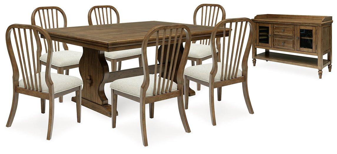 Sturlayne Dining Room Set Ashley Furniture Dining Room Set 8-Piece: Dining Table/Server/6-Dining Chair Fresh Start Furniture