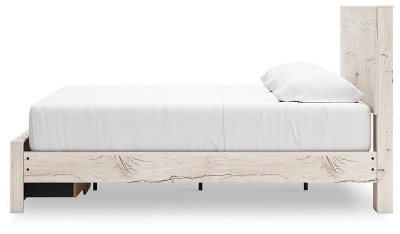Lawroy Panel Storage Bed -  Ashley Furniture Bed  Fresh Start Furniture