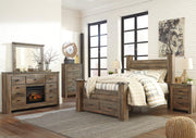 Trinell Bedroom Set -  Ashley Furniture Fireplace Set  Fresh Start Furniture