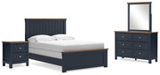 Landocken Bedroom Package Ashley Furniture Bedroom Set Full / 6-Piece: Bed(Headboard,Footboard,Rails)/Dre Fresh Start Furniture