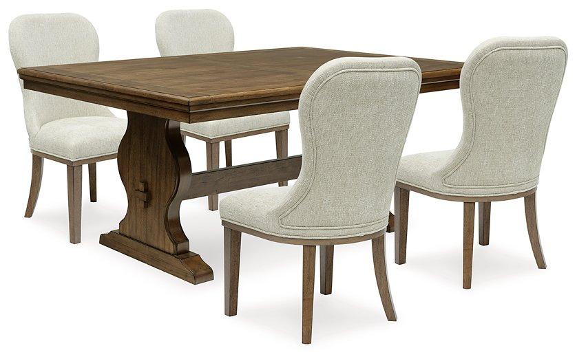 Sturlayne Dining Room Set Ashley Furniture Dining Room Set 5-Piece: Dining Table/4-Uphosltered Dining Chair Fresh Start Furniture