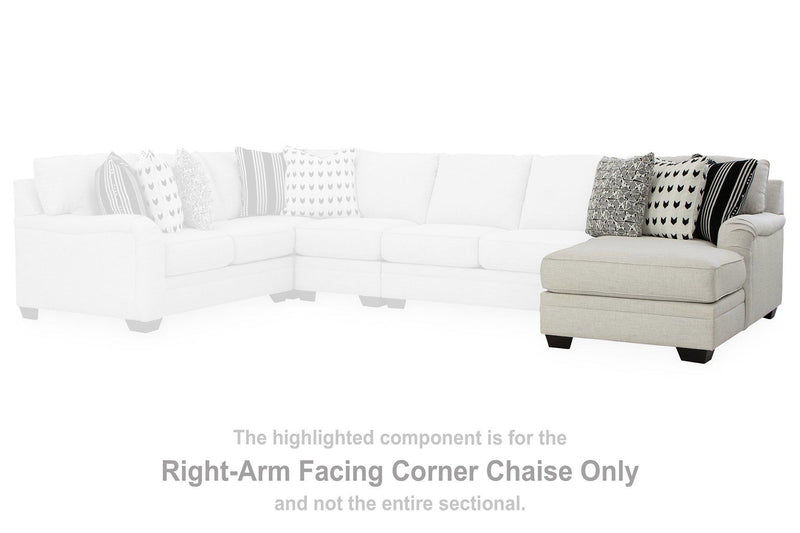 Huntsworth Sectional with Chaise -  Ashley Furniture Sectional  Fresh Start Furniture