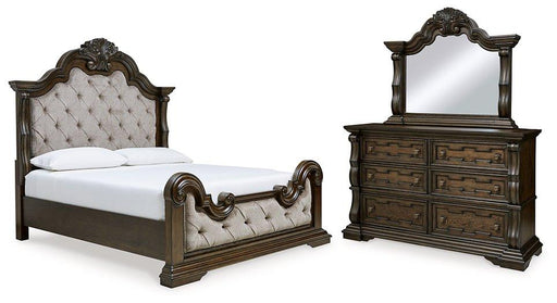 Maylee Bedroom Set Ashley Furniture Bedroom Set 5-Piece: Bed (Headboard,Footboard,Rails)/Dresser & Fresh Start Furniture