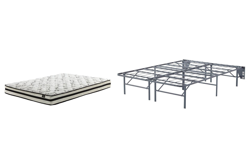 8 Inch Chime Innerspring Mattress Set Ashley Furniture