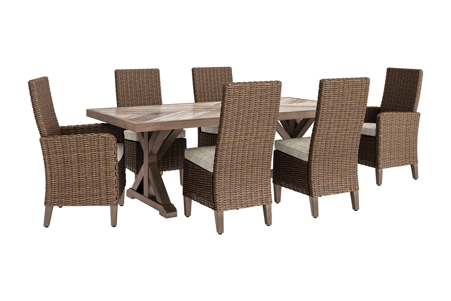 Beachcroft Outdoor Dining Set - Ashley Furniture Outdoor Dining Set