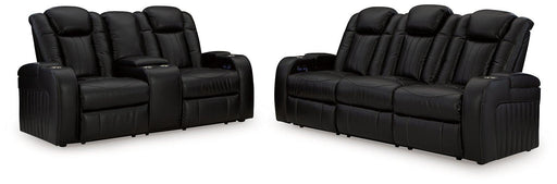 Caveman Den Upholstery Package -  Ashley Furniture Living Room Set  Fresh Start Furniture