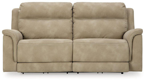 Next-Gen DuraPella Power Reclining Sofa Ashley Furniture Sofa Sand Fresh Start Furniture