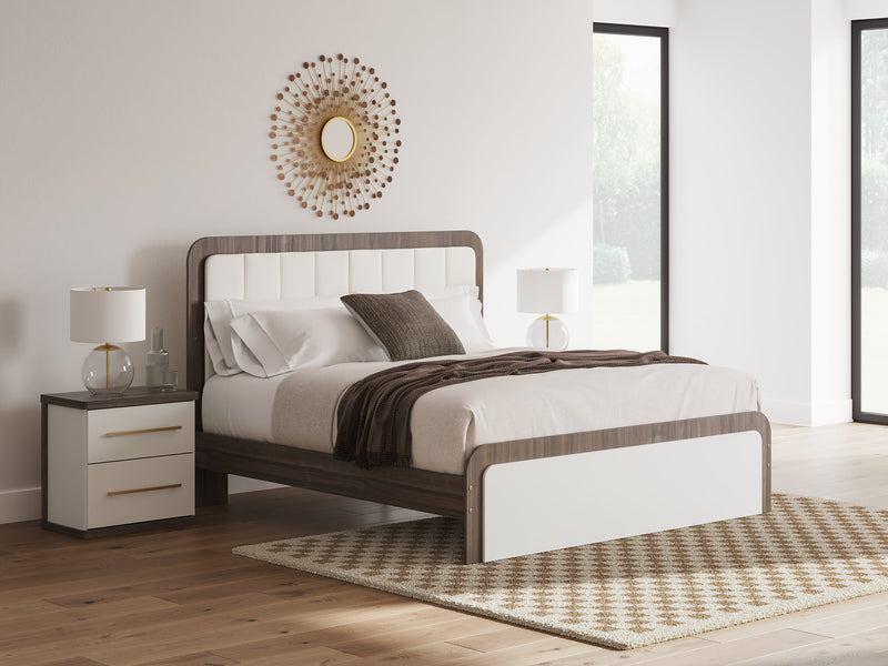 Kendanport Upholstered Bed -  Ashley Furniture Bed  Fresh Start Furniture
