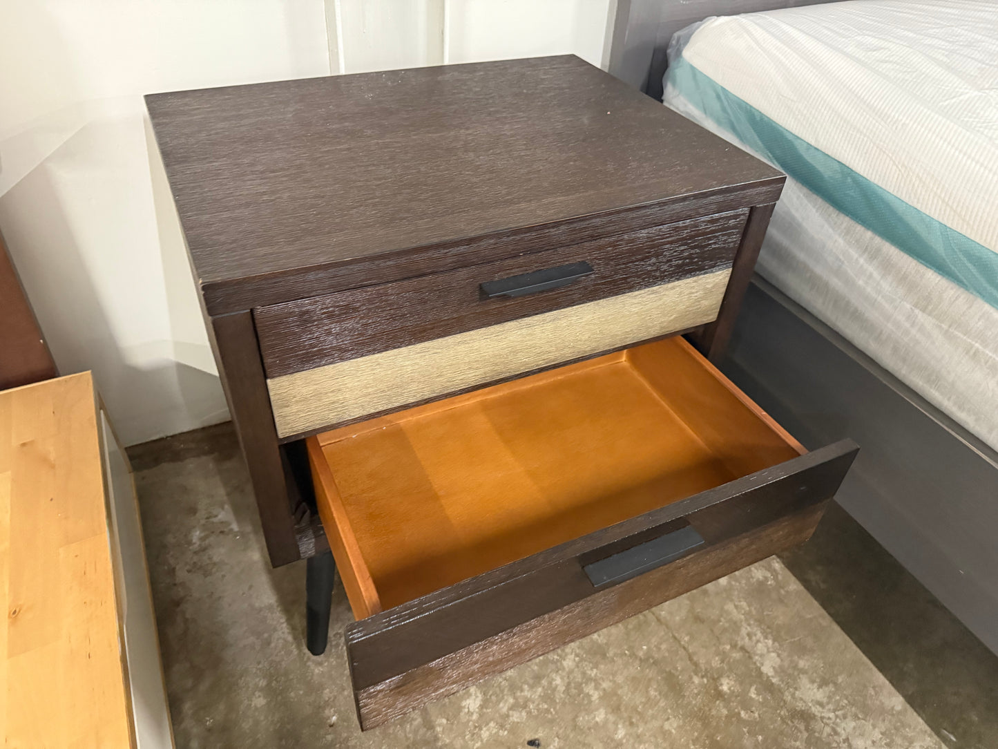 Midtown Loft Brown Nightstand