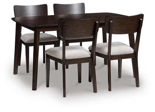 Mallenette Dining Table and 4 Chairs (Set of 5) Ashley Furniture Dining Room Set Default Title Fresh Start Furniture