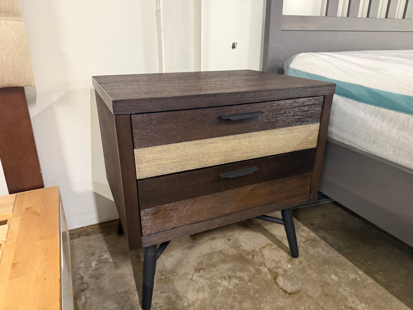 Midtown Loft Brown Nightstand