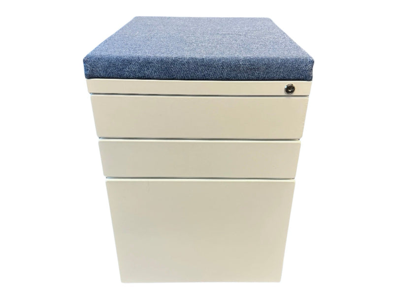 Box Box File Mobile Pedastal with Fabric Top Juniper Office