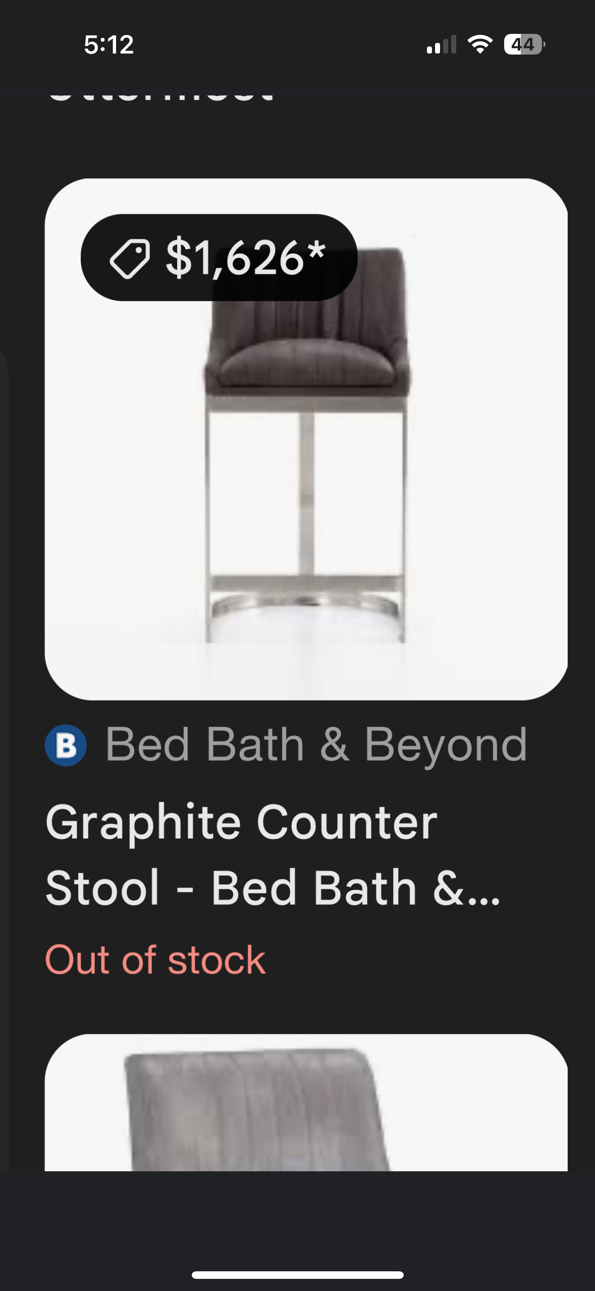Bed Bath and Beyond Counter Stool Set