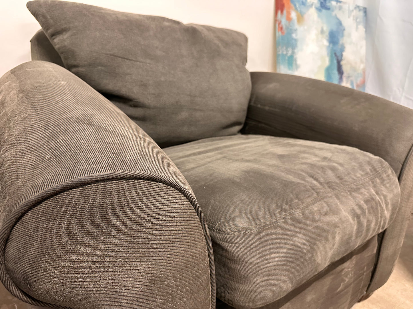 Grey Arm Chair