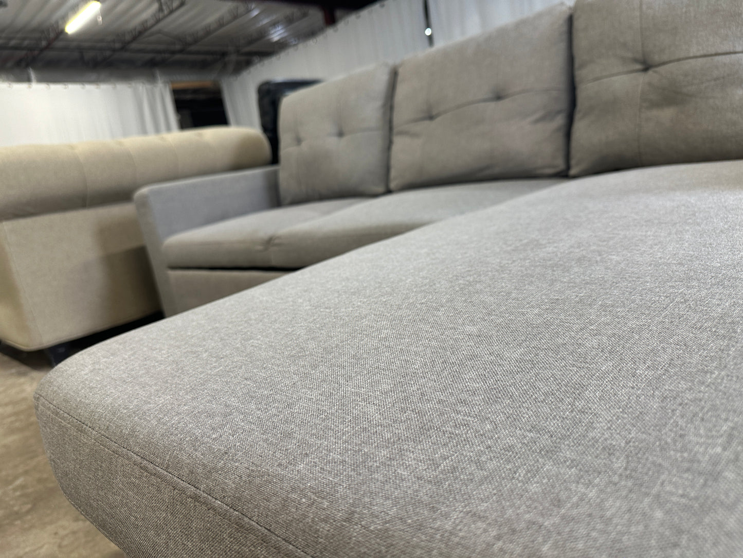 Redwood Home Furniture Amboise Sleeper Sectional with Storage Chaise