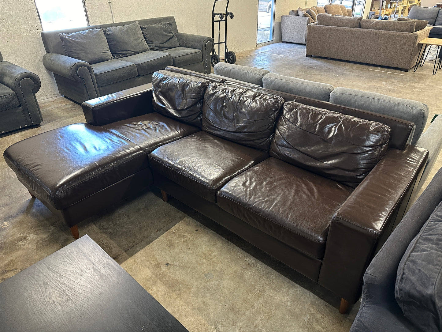 West Elm Chaise Sectional
