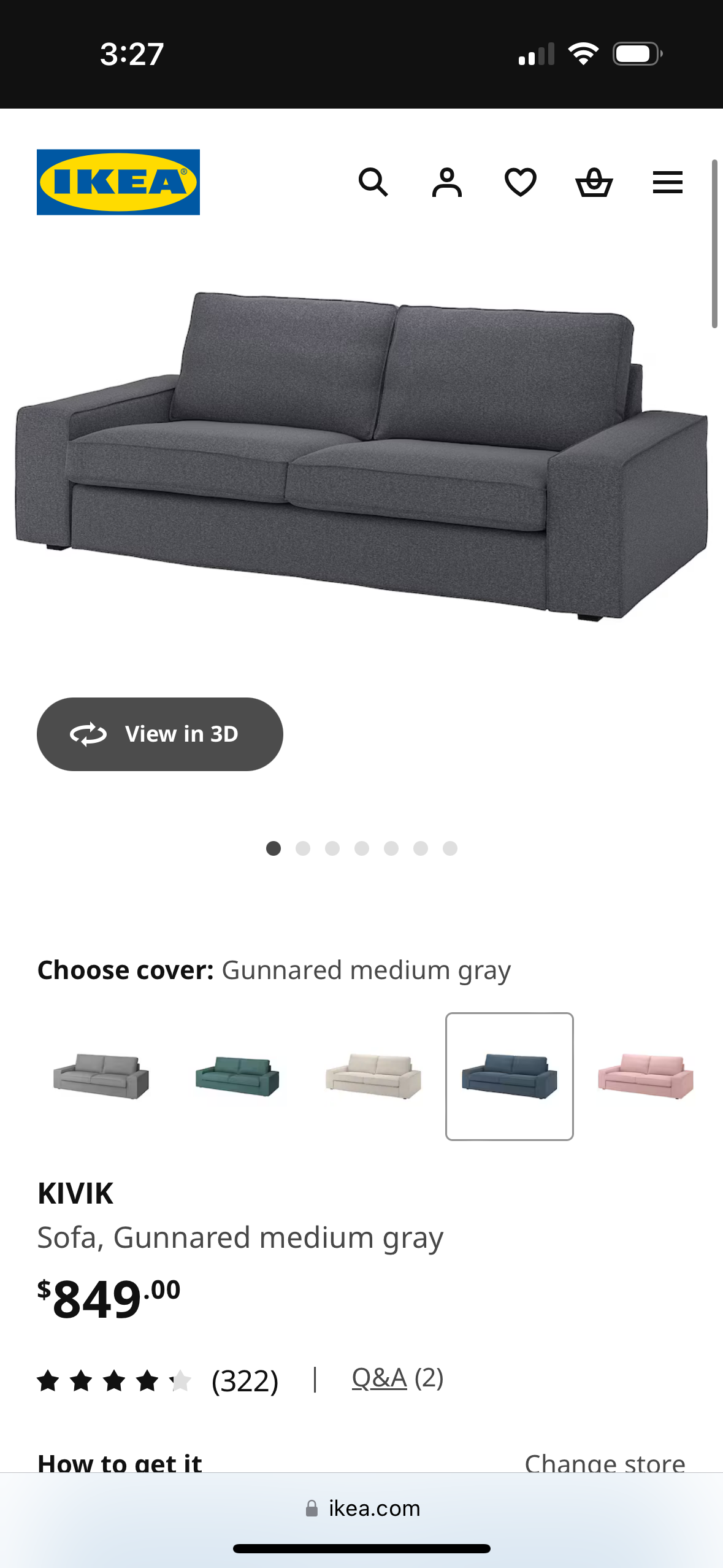 IKEA Kivik Sofa
