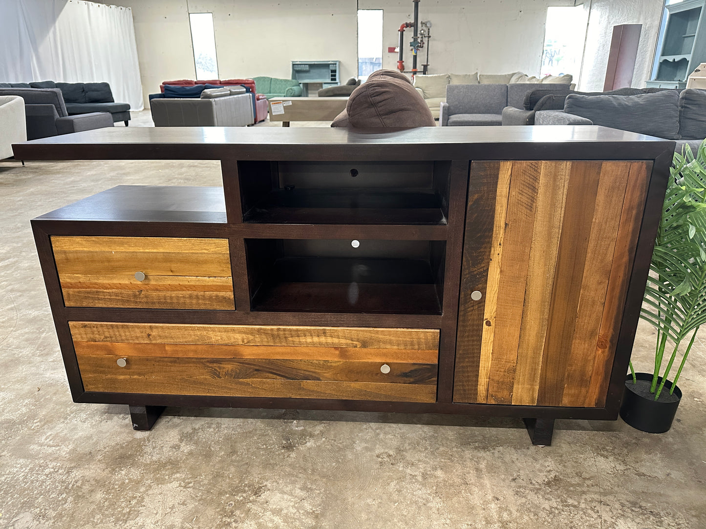 Wooden Media Console