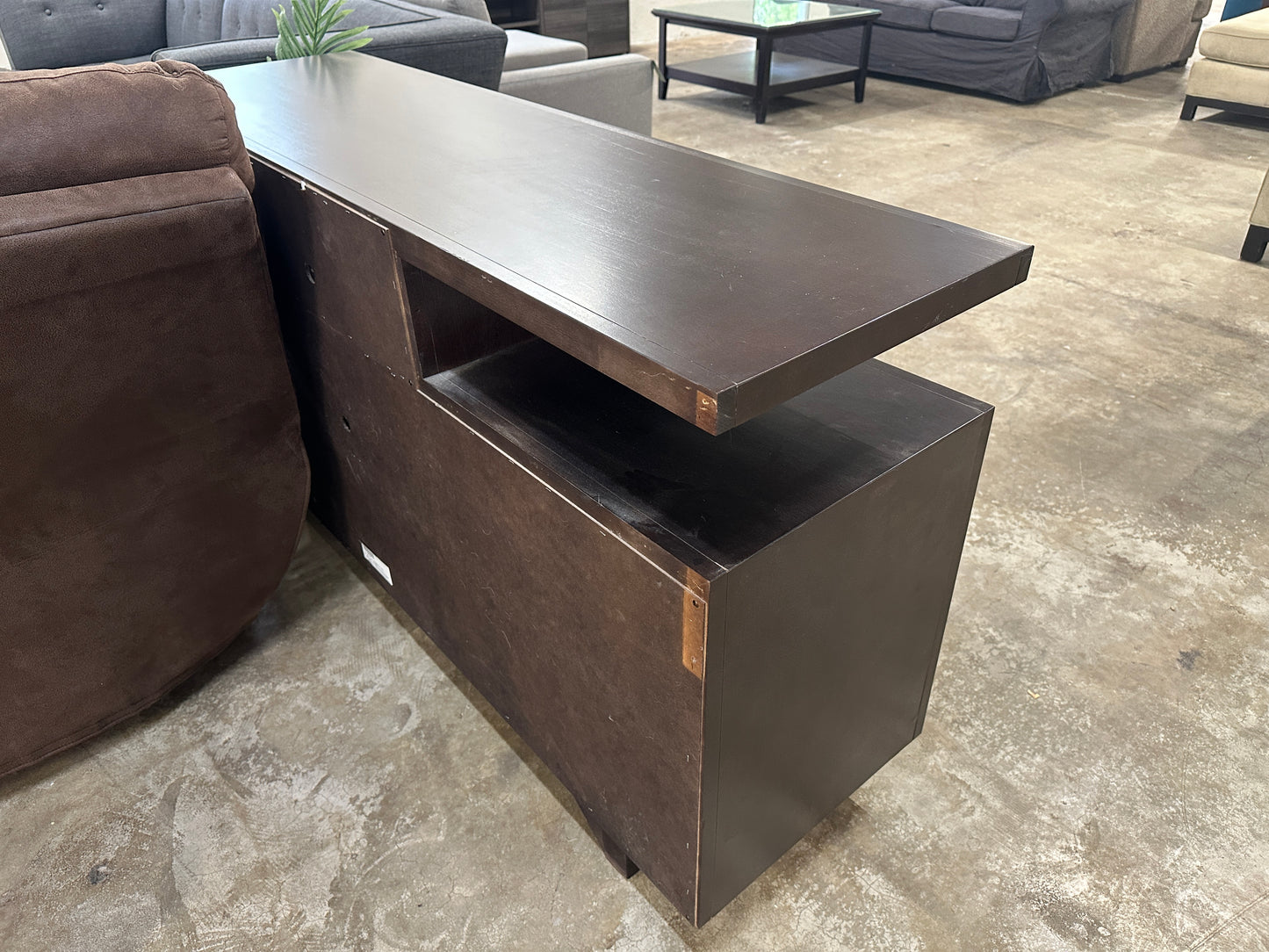 Wooden Media Console