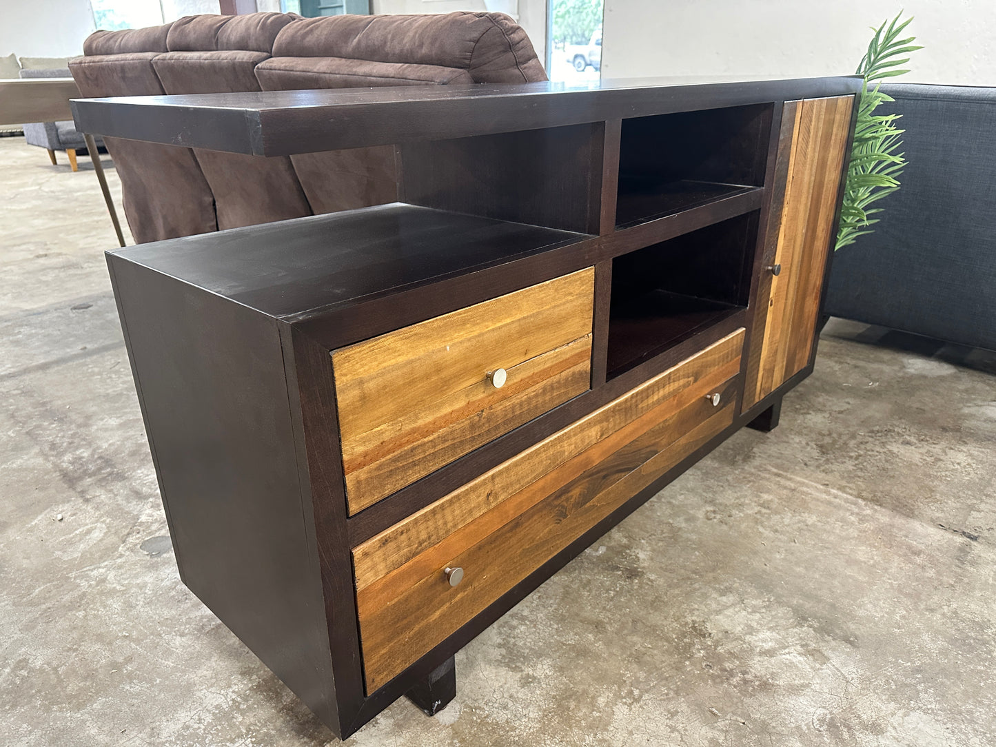 Wooden Media Console
