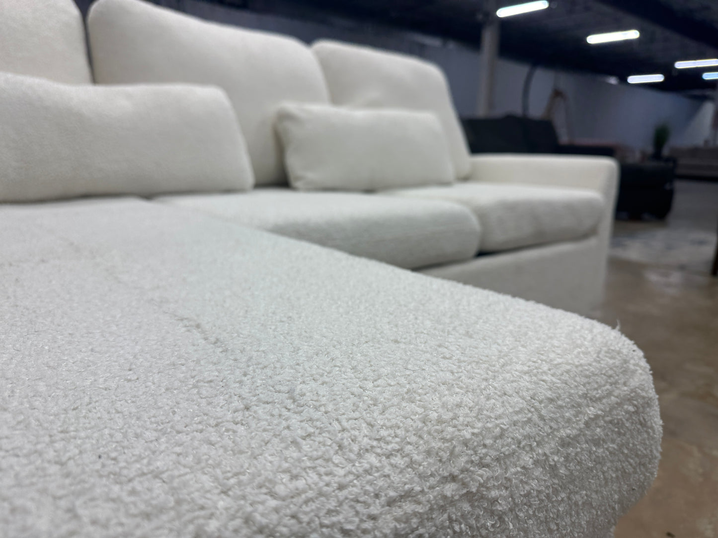 Latitude Run Sherpa Sleeper Sectional Sofa with Chaise