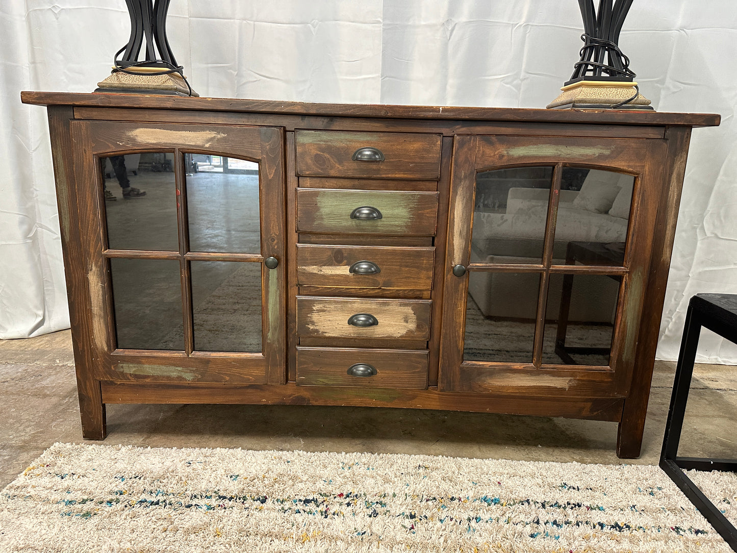 Rustic Entertainment Console