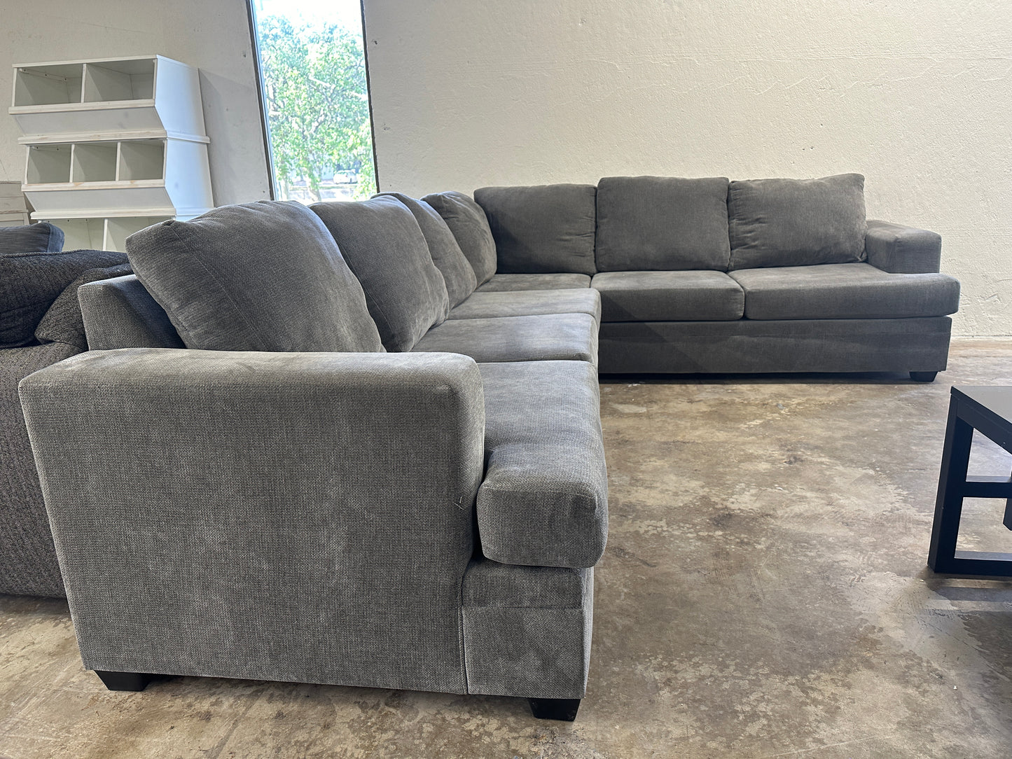 Living Spaces Jordan Corner Sectional Sofa