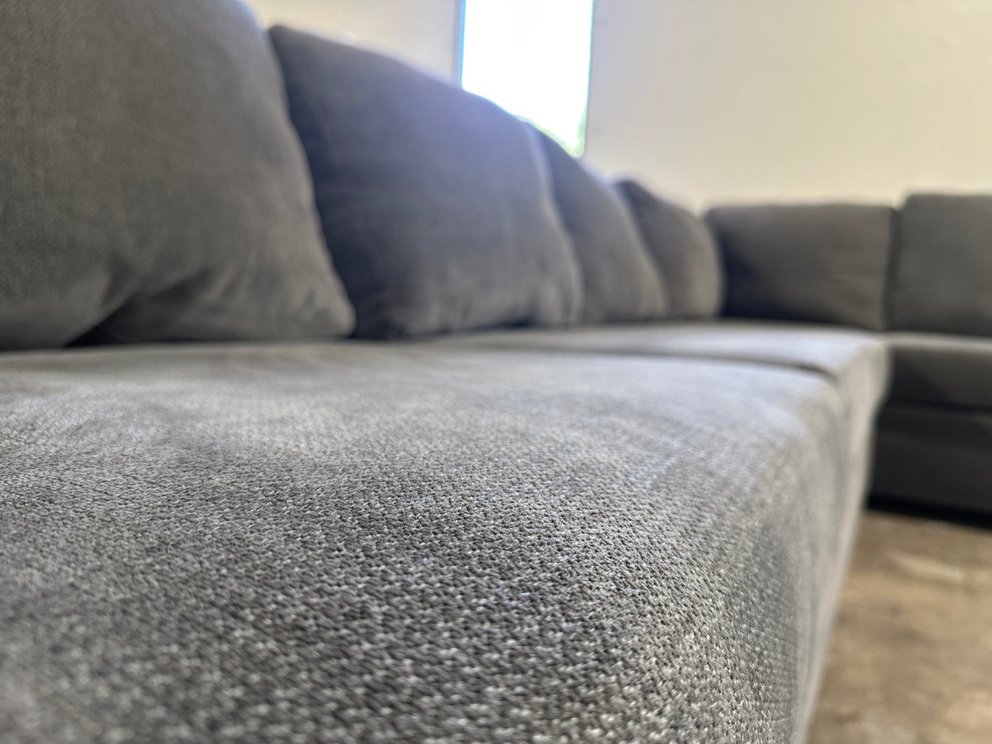 Living Spaces Jordan Corner Sectional Sofa