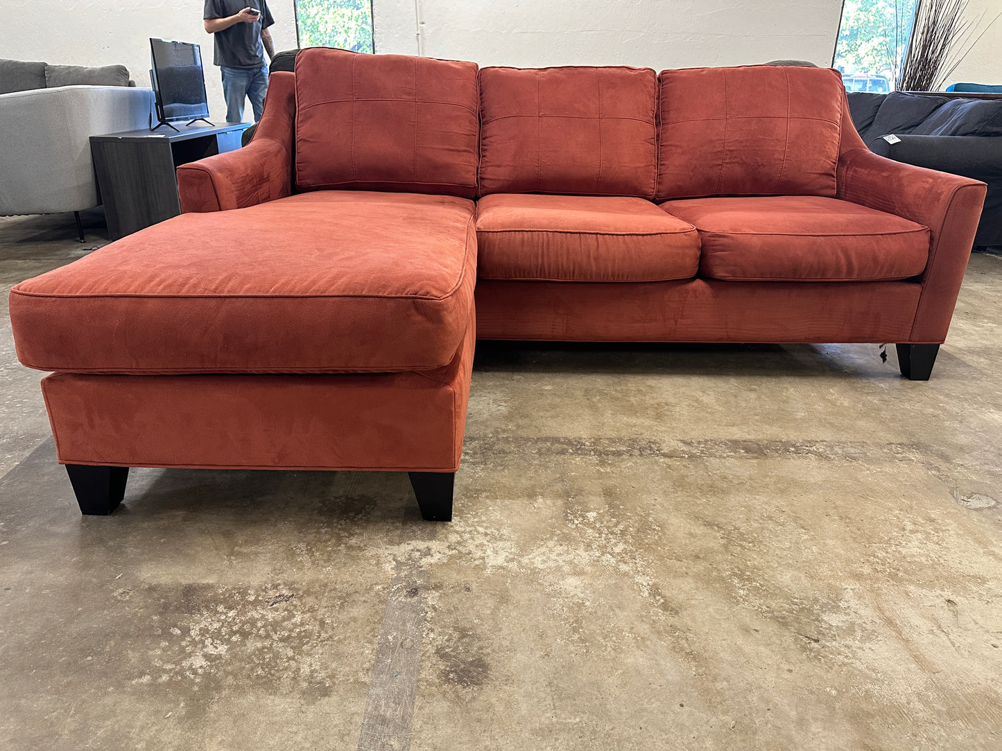 Cindy Crawford Madison Place Sectional Sofa with Chaise