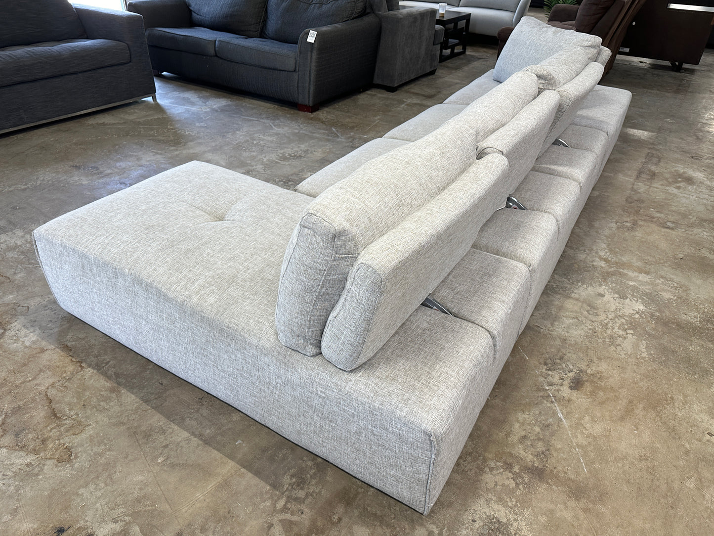 Diamond Sofa Jazz Modular Sofa with Chaise