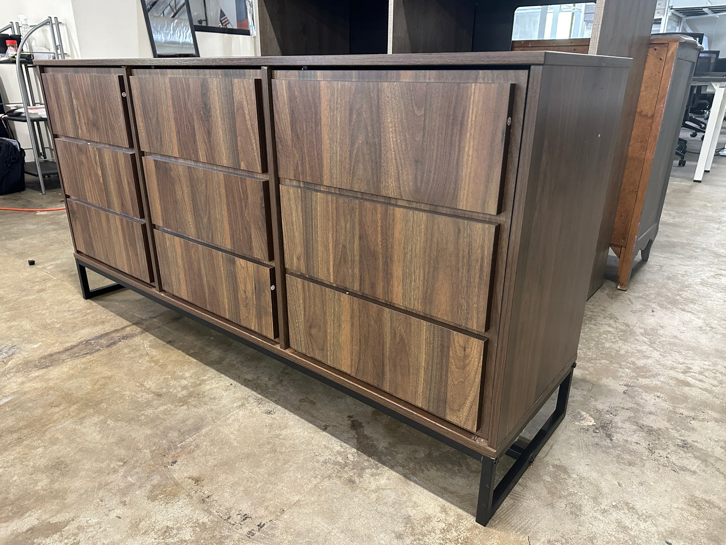 Baxton Studio Neil 3 Door Sideboard Buffet