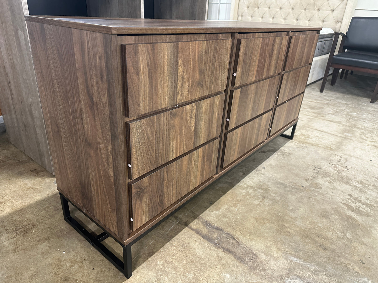 Baxton Studio Neil 3 Door Sideboard Buffet
