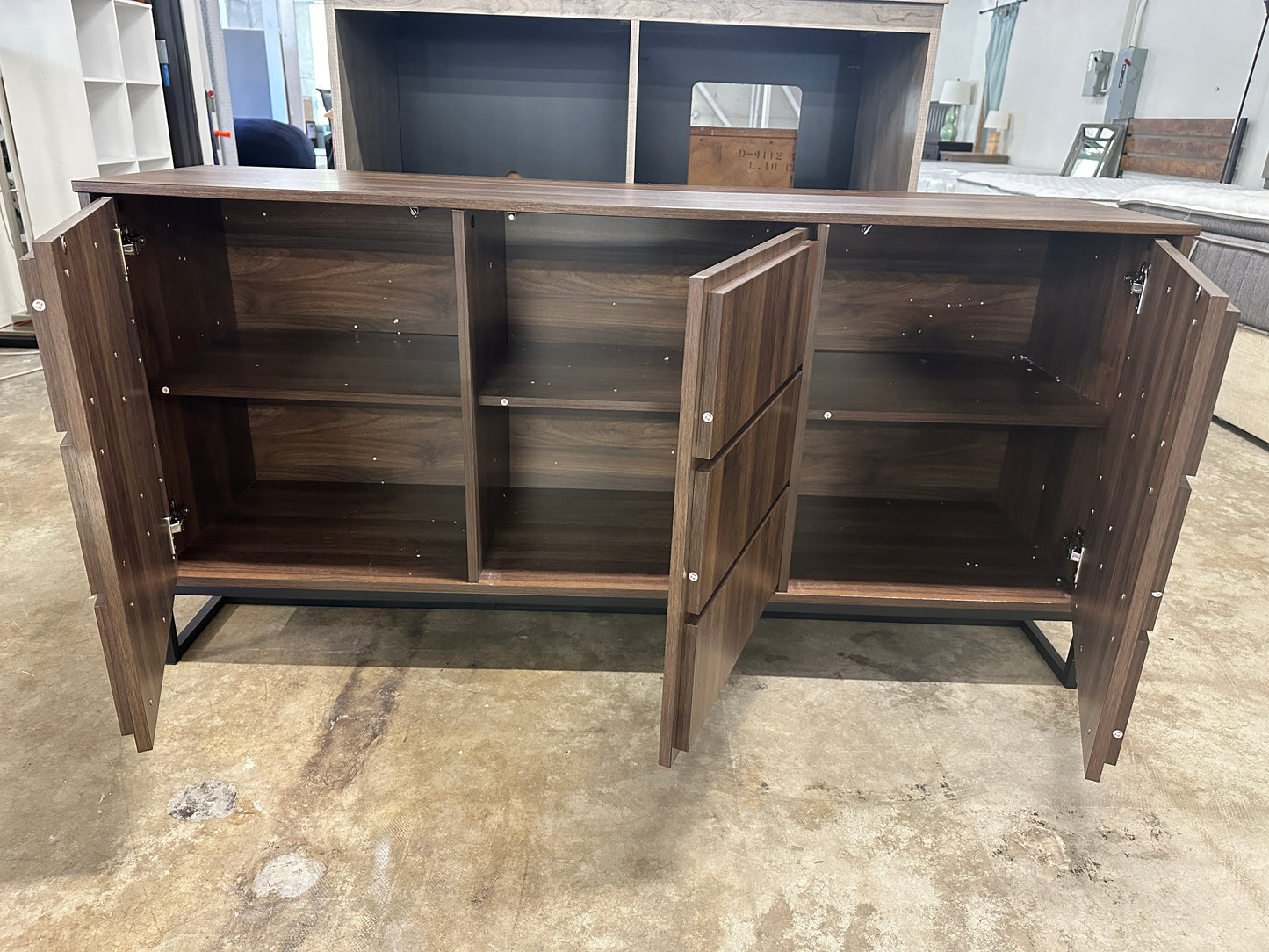 Baxton Studio Neil 3 Door Sideboard Buffet